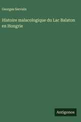 Histoire malacologique du Lac Balaton en Hongrie cover image