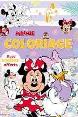 Disney Minnie (Minnie et Daisy) - Coloriage + stickers offerts cover image