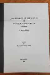 Descendants of John Owen of Windsor, Connecticut (1622-1699) cover image