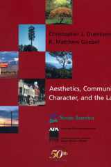 Aesthetics, community character, and the law cover image