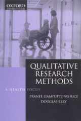Qualitative research methods: a health focus cover image