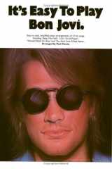 It's Easy to Play Bon Jovi Piano Arrangements cover image