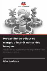 Probabilité de défaut et marges d'intérêt nettes des banques (French Edition) cover image