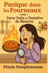 Panique dans les Fourneaux Tome 1 Tarte Tatin et Tentative de Meurtre Entre suspects caramélisés, secrets en pâte sablée et complots croustillants, suivez une héroïne attachante, trouillarde, hilarante... et dangereusement perspicace. cover image
