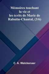 M moires touchant la vie et les crits de Marie de Rabutin-Chantal, (3/6) cover image
