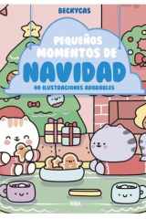 Pequeños momentos de Navidad: 40 ilustraciones adorables (Cozy coloring) cover image