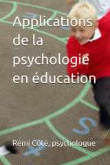 Applications de la psychologie en éducation cover image