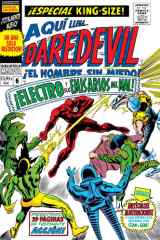 Biblioteca marvel daredevil 6. 1967: daredevil 31-34, annual 1 usa cover image