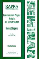 Developments in polymer analysis and characterisation: a one day seminar cover image