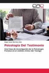 Psicología Del Testimonio: Una línea de investigación de la Psicología Forense en el análisis clínico del Testigo (Spanish Edition) cover image