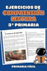 Ejercicios de Comprensión Lectora 3º de Primaria: Lecturas y Actividades para Niños de 9 Años (Spanish Edition) cover image