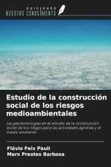 Estudio de la construcción social de los riesgos medioambientales: Las geotecnologías en el estudio de la construcción social de los riesgos para las ... y el medio ambiente (Spanish Edition) cover image