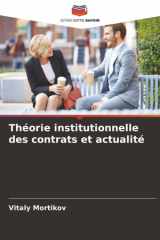 Théorie institutionnelle des contrats et actualité (French Edition) cover image