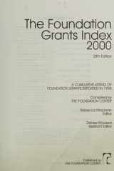 Foundation Grants Index 2000 cover image