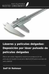 Láseres y películas delgadas: Deposición por láser pulsado de películas delgadas (Spanish Edition) cover image