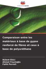 Comparaison entre les matériaux à base de gypse renforcé de fibres et ceux à base de polyuréthane (French Edition) cover image
