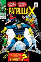 Biblioteca marvel la patrulla-x 7. 1967-68: the x-men 36-40, not brand echh 4, 8 usa cover image