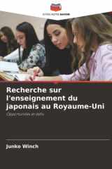Recherche sur l'enseignement du japonais au Royaume-Uni: Opportunités et défis (French Edition) cover image