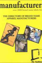 Manufacturers 2000: The Directory of Brand Name Apparel Manufacturers: Over 2800 Brand Name Labels Listed cover image