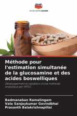 Méthode pour l'estimation simultanée de la glucosamine et des acides boswelliques cover image