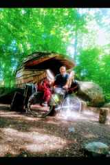 Sous le ciel du Nord, le coeur en roue libre: Voyage à vélo - Du Limousin à la Finlande, en passant par la Belgique, les Pays Bas, L'Allemagne, le Danemark et la Suéde... puis retour cover image
