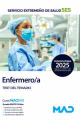 Enfermero/a del Servicio Extremeño de Salud (SES). Test del temario cover image
