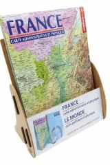 Display 5 × France 1/1.500.000 carte administrative et physique (format XXL, laminée) cover image