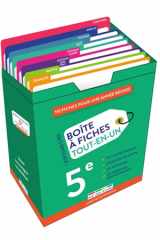 Boîte à fiches - Tout-en-un - 5e: 110 fiches pour une année réussie cover image