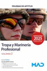 Pruebas de Aptitud para el Acceso a Tropa y Marinería Profesional. Volumen 2 cover image