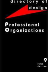 Idd5: Professional Organizations International Directory of Design, Volume 9 cover image