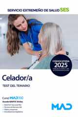 Celador/a del Servicio Extremeño de Salud (SES). Test del temario cover image