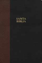 Rvr 1960 Biblia Letra Sùper Gigante, Negro Con Café Símil Piel Con Referencias. Nueva Tipografía cover image