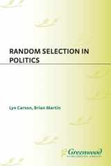Random selection in politics cover image