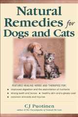Natural remedies for dogs and cats cover image