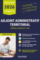 Adjoint administratif territorial: externe, interne et 3e voie cover image