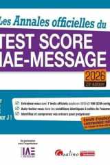 L'intégrale des annales officielles, Score IAE-Message: pour être prêt le jour J ! cover image