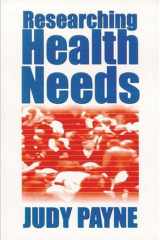 Researching health needs: a community-based approach cover image
