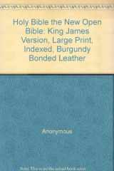New Open Large Print Bible cover image