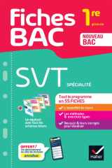 Fiches bac - SVT 1re générale (spécialité): tout le programme en fiches de révision détachables cover image