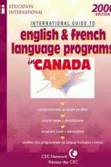 The International Guide to English and French Language Programs in Canada 2000 cover image