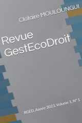 Revue GestEcoDroit RGED, Année 2023, Volume 1, N° 1 cover image