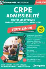 CRPE Admissibilité Toutes les épreuves cover image