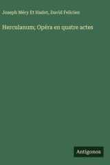 Herculanum; Opéra en quatre actes cover image
