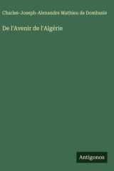 De l'Avenir de l'Algérie cover image