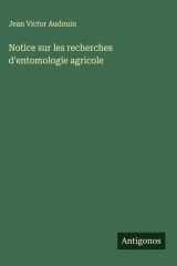 Notice sur les recherches d'entomologie agricole cover image