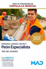Peón Especialista (Grupo V de Personal Laboral de la Junta de Comunidades de Castilla-La Mancha). Test cover image