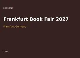 Frankfurt Book Fair 2027