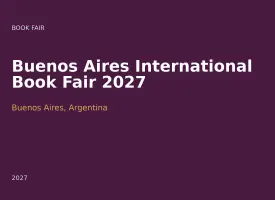 Buenos Aires International Book Fair 2027