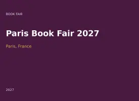Paris Book Fair 2027