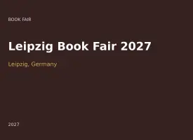 Leipzig Book Fair 2027
